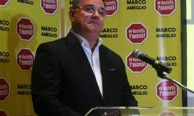 [Panamá] Marco Ameglio se postula a la presidencia luego de abandonar el Partido Panameñista