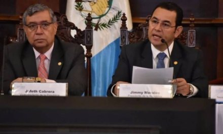 [Guatemala] Jimmy Morales pidió al TSE que «cumpla la Ley de acuerdo a derecho y haga las cosas bien»