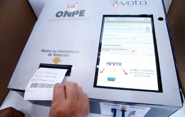 [Perú] ONPE activa simulador para practicar voto electrónico