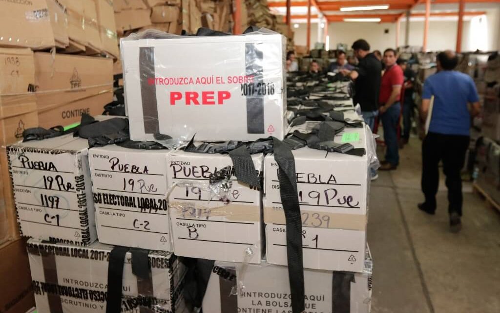 [México] Inicia traslado de paquetería electoral para recuento voto por voto en Puebla