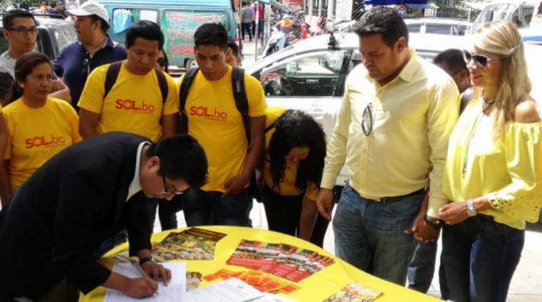 [Bolivia] TSE rechaza personería de Sol.Bo por observaciones en el registro de sus firmas