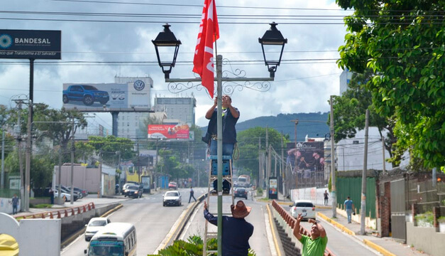 [El Salvador] Alcalde de San Savaldor insta a partidos a no incumplir leyes de propaganda electoral