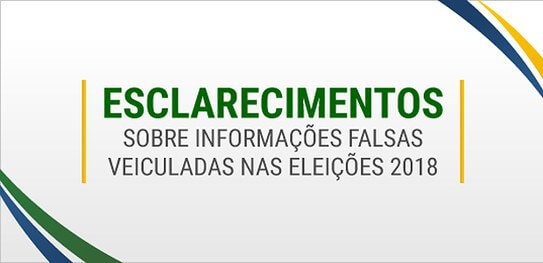 [Brasil] TSE creó una página en su sitio web para aclara «fake news»