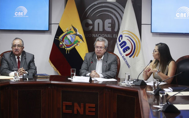 [Ecuador] CNE analiza reformas para aplicar a la ley electoral vigente