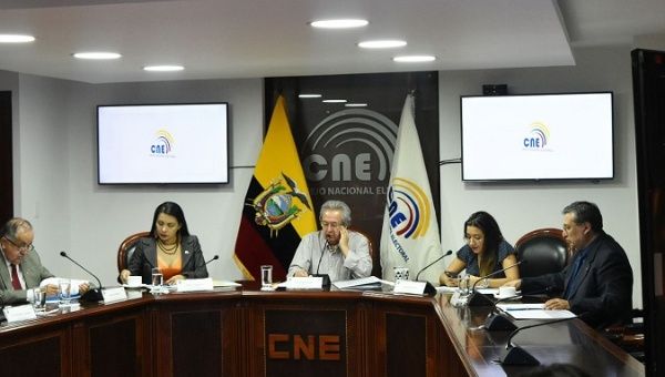 [Ecuador] CNE irá a elecciones sin considerar veeduría de OEA