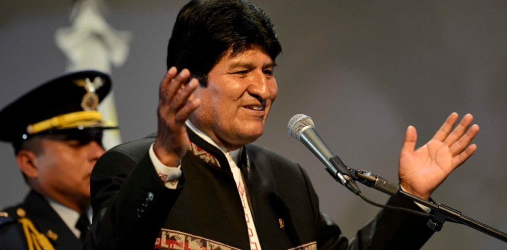 (Bolivia) Evo Morales llamó a ganar las elecciones presidenciales en Bolivia con más del 70% de votos