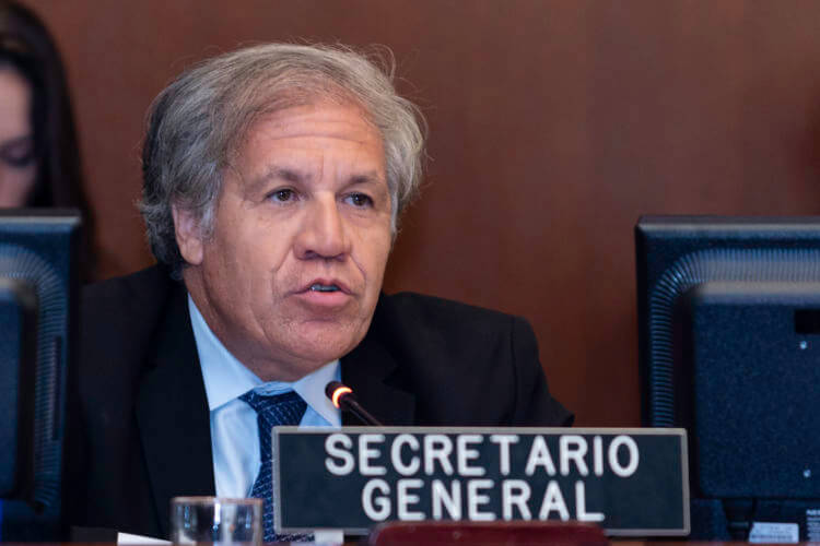 Luis Almagro busca la reelección como secretario general de la OEA