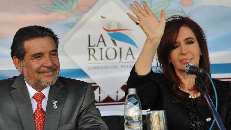 (Argentina) Cristina Fernández apoya a Beder Herrera contra el gobernador Casas de La Rioja