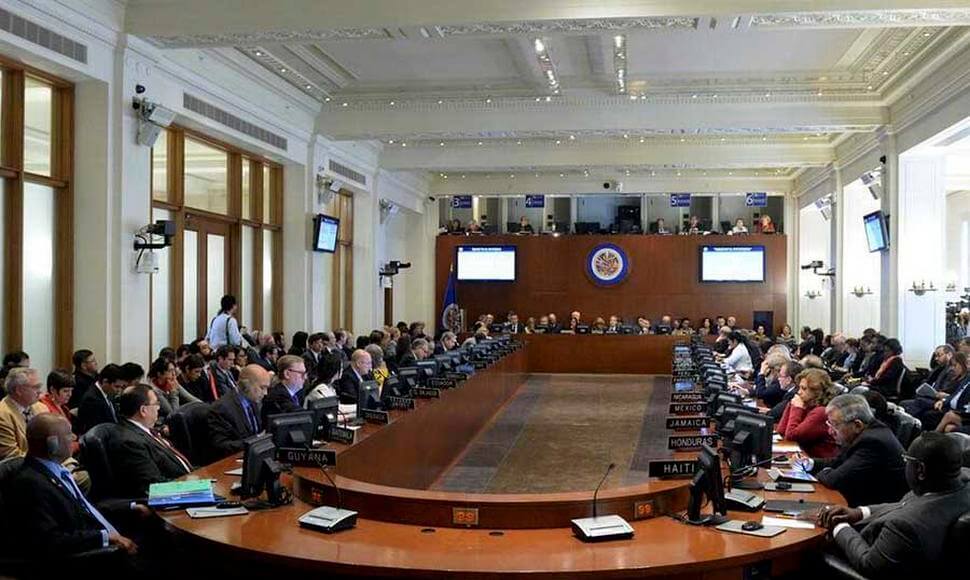 (Venezuela) La OEA reúne hoy en sesión extraordinaria a su Consejo Permanente para abordar la crisis en Venezuela