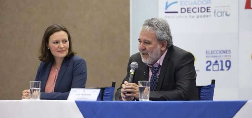 (Ecuador) El CNE anuncia que la OEA no observará las seccionales porque “no respetó el reglamento del CNE” en las elecciones pasadas