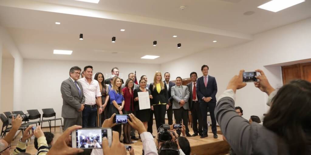(Ecuador) 14 de los 18 candidatos a la Alcaldía de Quito debatieron sus propuestas