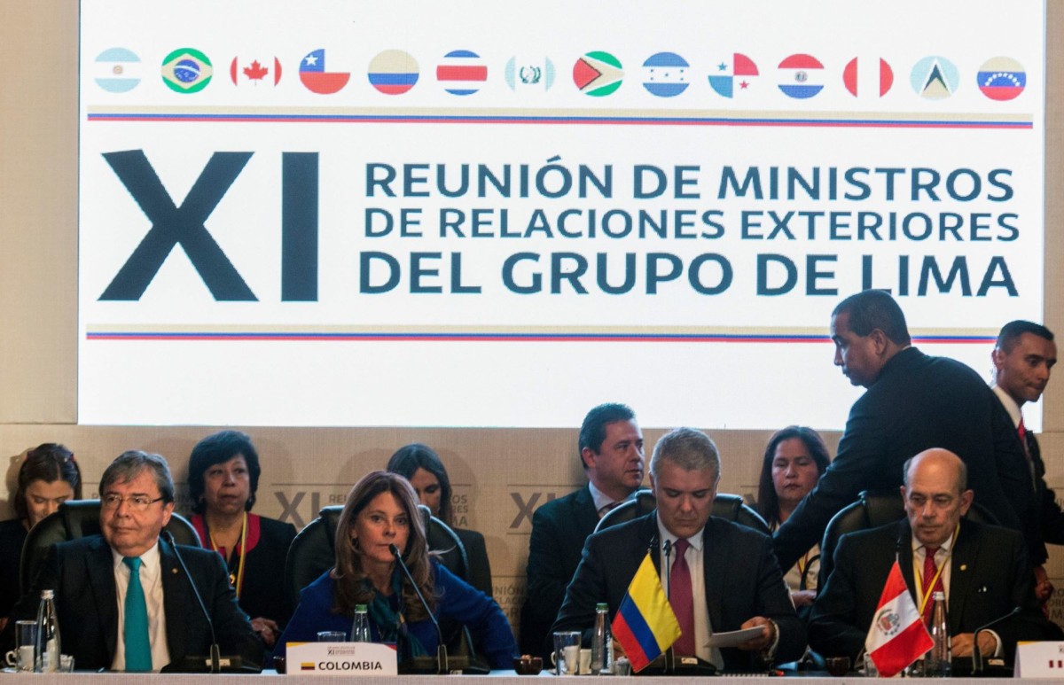 (Venezuela) Grupo de Lima apoya transición democrática en Venezuela «sin uso de la fuerza»