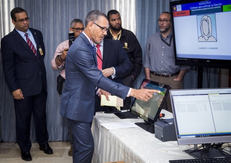 (República Dominicana) JCE realiza demostración de trazabilidad de Voto Automatizado