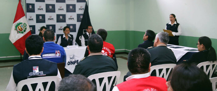 (Perú) ONPE instalará cuatro Oficinas Descentralizadas para Elecciones Municipales Complementarias