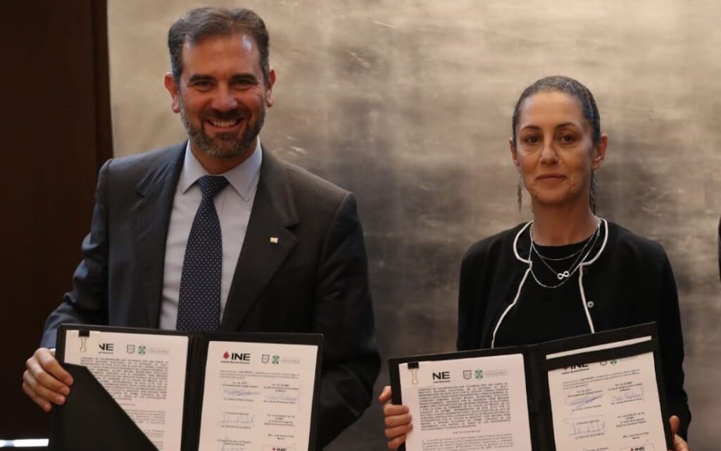 (México) El INE y la Ciudad de México firman convenio para verificación de la identidad