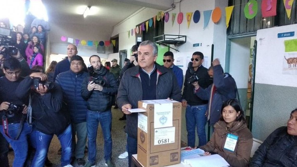 (Argentina) Jujuy: Gerardo Morales fue reelecto y es la primera victoria de la coalición oficialista Cambiemos