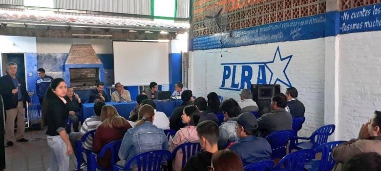 (Paraguay) Dirigentes del PLRA son capacitados sobre Ley de Desbloqueo y Voto Electrónico por el TSJE