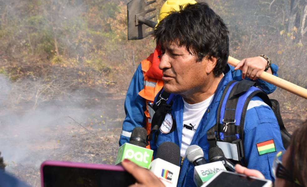 (Bolivia) El fuego en los bosques de Brasil y Bolivia podría complicar la reelección de Evo Morales