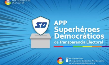Transparencia Electoral presentó los resultados de la App “Superhéroes democráticos” en las PASO