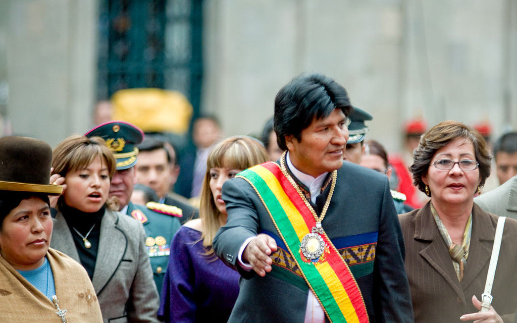 (Bolivia) Si las elecciones se realizarían este domingo, el presidente Evo Morales ganaría las elecciones con el 35% de los votos, seguido de Carlos Mesa, con el 25% y de Óscar Ortiz, con el 11%