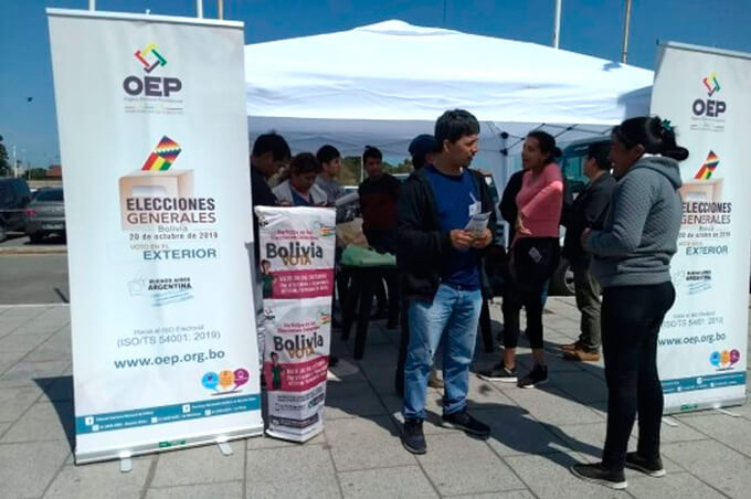 (Bolivia) 161.057 residentes bolivianos en Argentina emitirán su voto en 49 recintos electorales