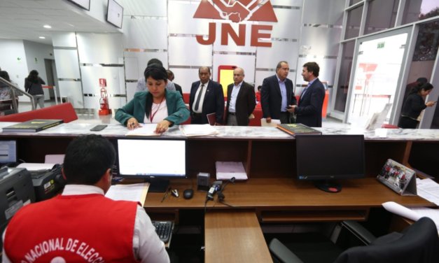 (Perú) 562 listas de candidatos solicitaron su inscripción ante los 26 Jurados Electorales Especiales (JEE) habilitados en todo el país