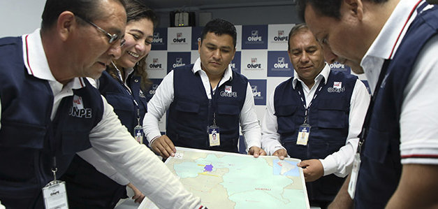 (Perú) ONPE: Jefes de oficinas descentralizadas concluyen traslado al interior del país