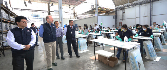 (Perú) ONPE trasladará más de 26 mil kits de capacitación para oficinas descentralizadas