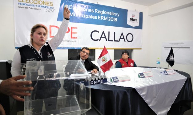 (Perú) ONPE sorteará ubicación de las organizaciones políticas en las cédulas de sufragio