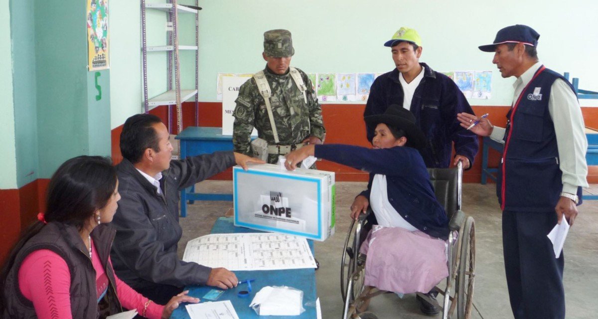 (Perú) Elecciones Congresales 2020: ONPE dispondrá más de 8 mil mesas de sufragio especiales para personas con discapacidad