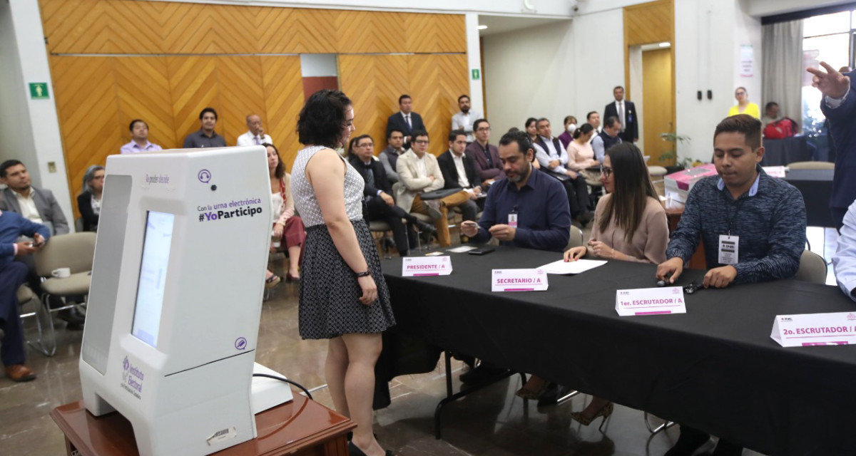 (México) INE avanza en la implementación del Modelo de Operación de la casilla con urna electrónica