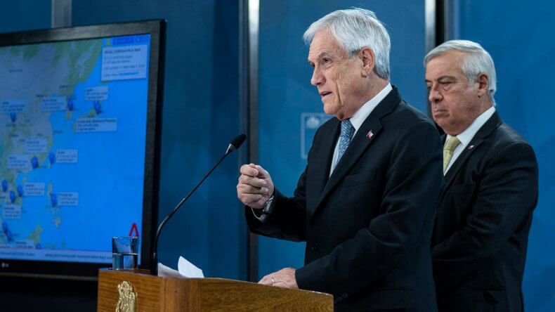 (Chile) Piñera promulgó la ley que posterga hasta octubre el plebiscito para cambiar la Constitución