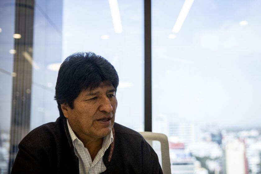 (Bolivia) Evo Morales quiere elecciones en Bolivia pese a la pandemia: «Sería un grave error hacer otra convocatoria
