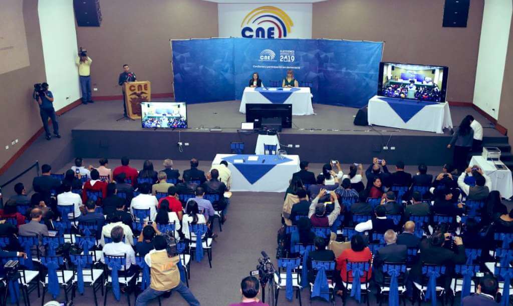 (Ecuador) El CNE plantea 3 formas de realizar las elecciones presidenciales tras el COVID-19