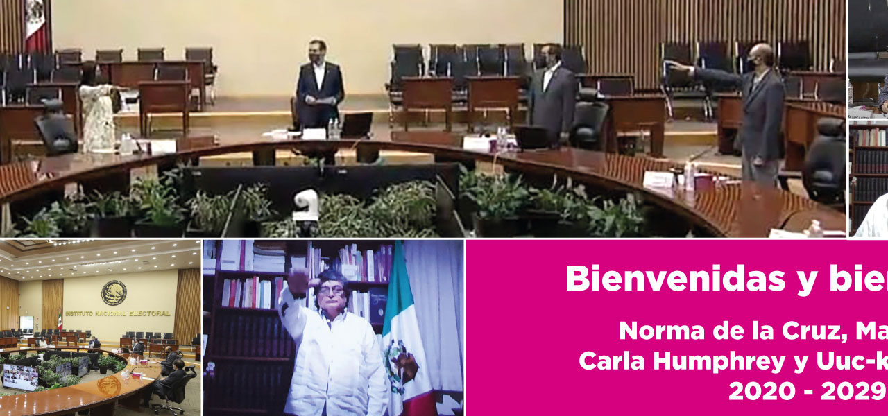 (México) Rinden protesta nuevos integrantes del Consejo General del INE