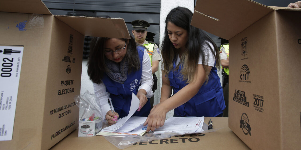 [Ecuador] CNE seleccionará a 277 263 miembros de las Juntas Receptoras del Voto a nivel nacional y en el exterior para el sufragio de las elecciones de 2021