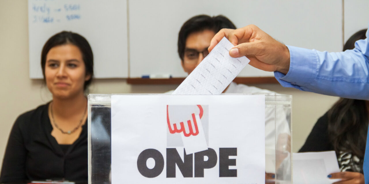 [Perú] ONPE: “No hay ninguna opción de que se modifique la fecha de las elecciones”
