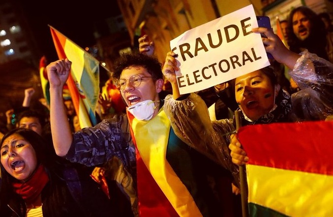 [Bolivia] Carlos Mesa presentó «las pruebas del fraude electoral» del 20 de octubre
