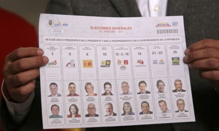 [Ecuador] CNE retomó la impresión de papeletas para presidente y vicepresidente