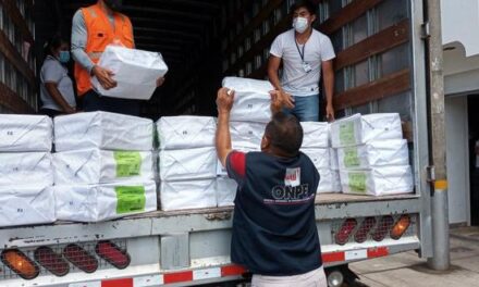 [Perú] ONPE inicia distribución de material electoral a oficinas descentralizadas