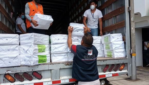 [Perú] ONPE inicia distribución de material electoral a oficinas descentralizadas
