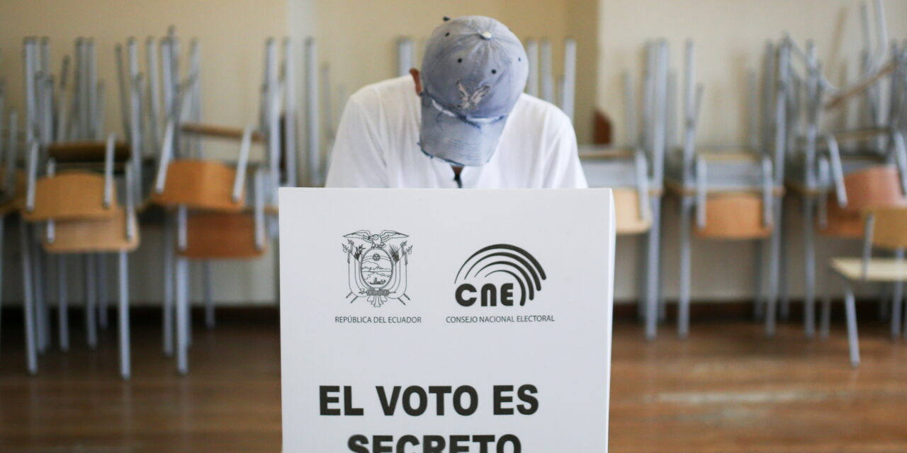 [Ecuador] CNE conoció los resultados preliminares de la segunda vuelta presidencial de 22 provincias