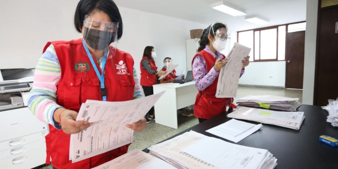 [Perú] JNE proclama resultado de la primera vuelta presidencial