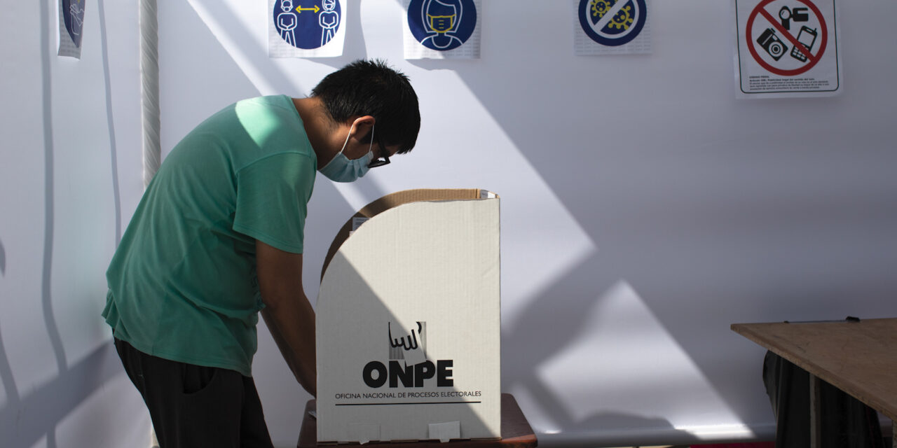 [Perú] Onpe: Conoce el nuevo horario del voto escalonado