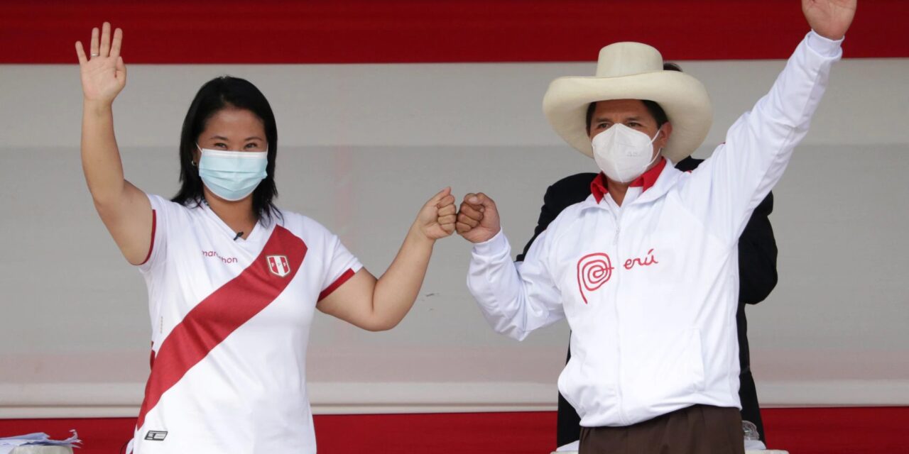 [Perú] Resultados de la ONPE en el país con el 94.943% de las actas escrutadas: Pedro Castillo superó a Keiko Fujimori