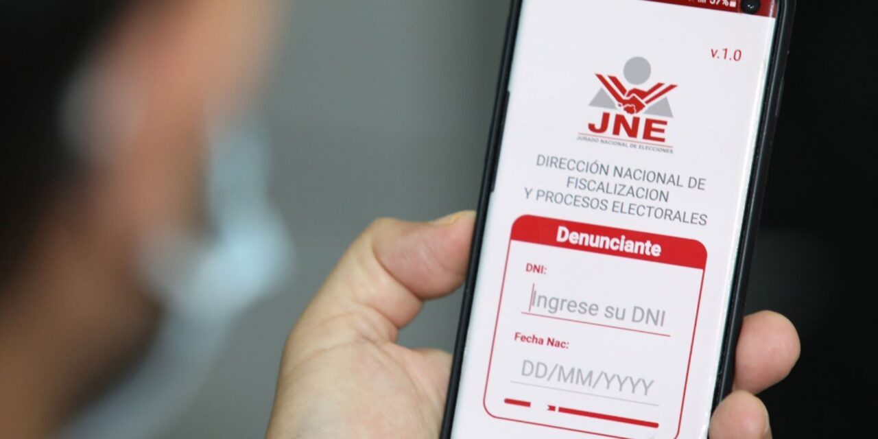 [Perú] JNE habilita plataforma electoral que permite revisar listas de candidatos para comicios internos