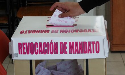 [México] El INE estima una participación total del 18% en la consulta sobre la revocación de mandato