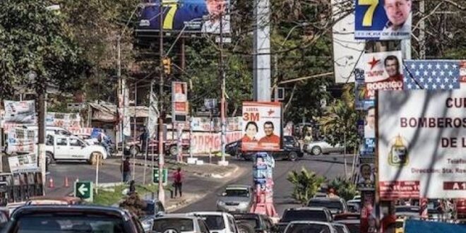 Arranca en Paraguay etapa de propaganda en espacios públicos para primarias