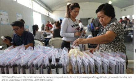 TSE autoriza crear más de 14 mil puestos temporales para las elecciones generales 2023