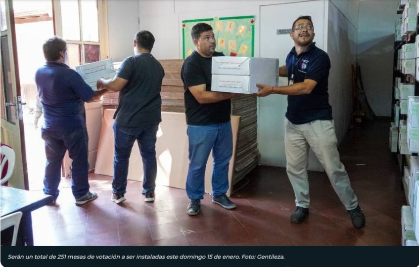 Elecciones en Guairá: este jueves enviarán los maletines electorales